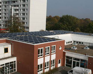 Solaranlage der Käthe-Kollwitz-Schule